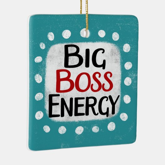 Big Boss Energy Ornament (Rechts)