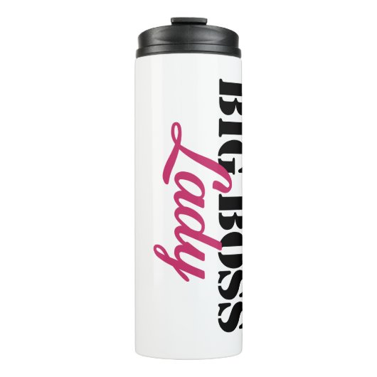 Big Boss Lady Thermosbeker (Voorkant)