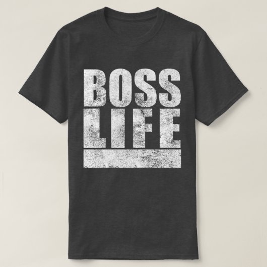 Big Boss Life T-shirt (Design voorkant)