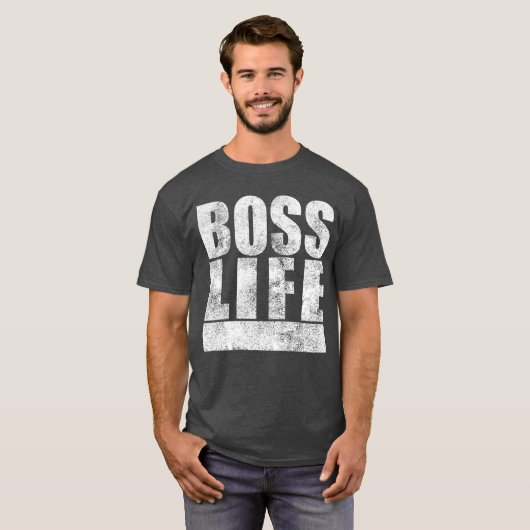 Big Boss Life T-shirt (Voorkant volledig)