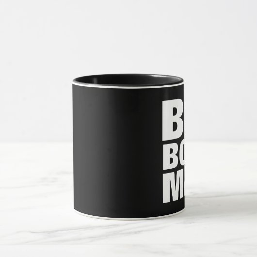 BIG BOSS MAN, Funny coffee mug Mok (Midden)