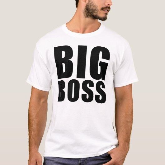 BIG BOSS T-SHIRT (Voorkant)