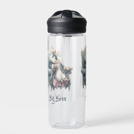 Big Boss Winter Penguin Design Waterfles