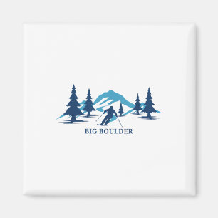 Big Boulder Pennsylvania Ski Resort Skigebied T Magneet