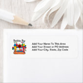 Big Bounce Boy 2e Verjaardag Tshirts en geschenken Etiket (Insitu)