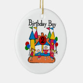 Big Bounce Boy 2e Verjaardag Tshirts en geschenken Keramisch Ornament (Rechts)