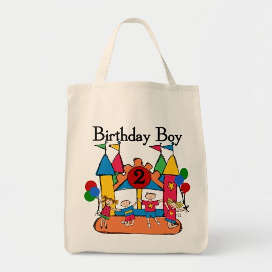 Big Bounce Boy 2e Verjaardag Tshirts en geschenken Tote Bag (Voorkant)