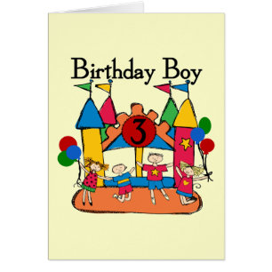 Big Bounce Boy 3e Verjaardag T shirten en geschenk