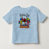 Big Bounce Boy 4th Verjaardag Tshirts en geschenke (Voorkant)