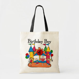 Big Bounce Boy 4th Verjaardag Tshirts en geschenke Tote Bag