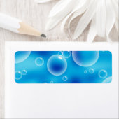 Big Bouncing Blue Bubbles Etiket (Insitu)