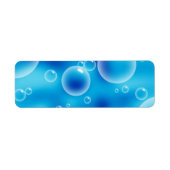Big Bouncing Blue Bubbles Etiket (Voorkant)