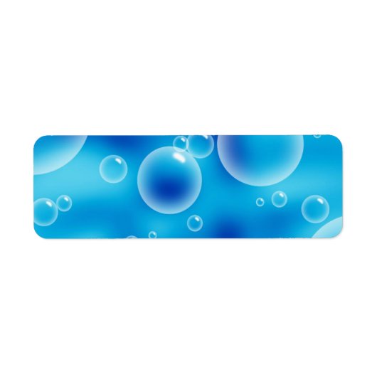 Big Bouncing Blue Bubbles Etiket (Voorkant)