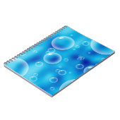 Big Bouncing Blue Bubbles Notitieboek (Linkerzijde)