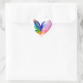Big Bow Cadebox Hart Sticker (Tas)