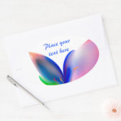 Big Bow Cadebox Ovale Sticker (Envelop)