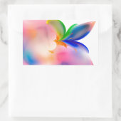 Big Bow Cadebox Rechthoekige Sticker (Tas)