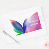 Big Bow Cadebox Rechthoekige Sticker (Envelop)