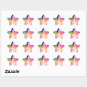 Big Bow Cadebox Ster Sticker (Vel)