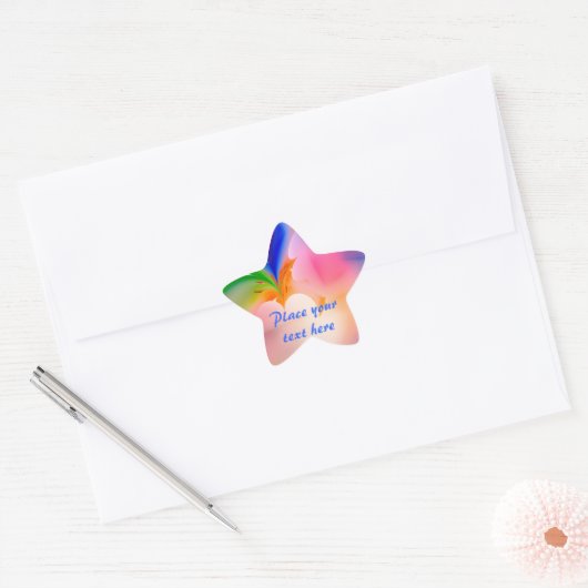Big Bow Cadebox Ster Sticker (Envelop)