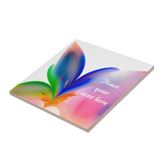 Big Bow Cadebox Tegeltje (Zijkant)