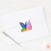 Big Bow Cadebox Vierkante Sticker (Envelop)