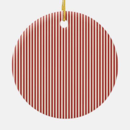 Big Bow of Striped Ribbon Keramisch Ornament (Achterkant)