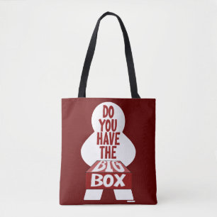 Big Box Board Gamer Tabletop Vraag Tote Bag