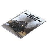 Big Boy 4014 Black Wolf Kansas Notitieboek (Linkerzijde)