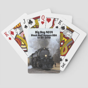 Big Boy 4014 Black Wolf Kansas Pokerkaarten