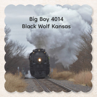 Big Boy 4014 Black Wolf KansasPapieren Onderzetter
