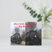 Big Boy 4014 Briefkaart (Staand voorkant)