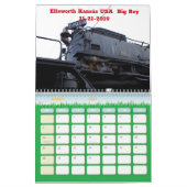 Big Boy 4014 Calendar Kansas Kalender (Mar 2027)