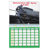 Big Boy 4014 Calendar Kansas Kalender (Mar 2026)