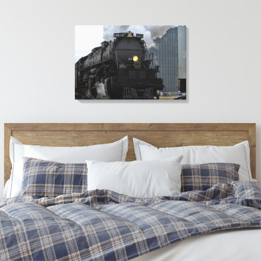 Big Boy 4014 Canvas Afdruk (Insitu (Slaapkamer))