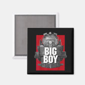 Big Boy 4014 Clic Steam Engine Retro Locomotive Ra Magneet (Voorkant / Achterkant)
