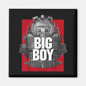 Big Boy 4014 Clic Steam Engine Retro Locomotive Ra Magneet (Voorkant)