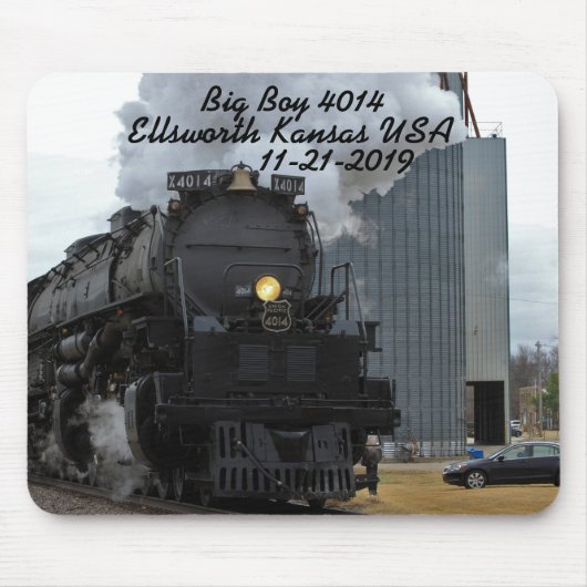 Big Boy 4014 Ellsworth Kansas USA Muismat (Voorkant)