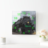 Big Boy 4014 Ellsworth Kansas Vierkante Klok (Huis)