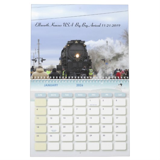 Big Boy 4014 Kalender (Jan 2026)