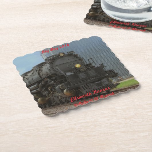 Big Boy 4014 Kartonnen Onderzetters (Gebogen)