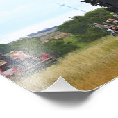 Big Boy 4014 Roke en Steam in Kansas Foto Afdruk (Hoek)