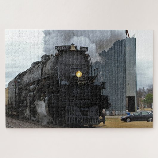 Big Boy 4014 Steam Train Ellsworth Kansas Legpuzzel (Horizontaal)