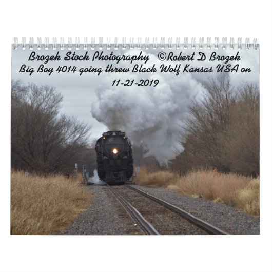 Big Boy 4014 Steaming gooide Kansas Kalender (Hoes)