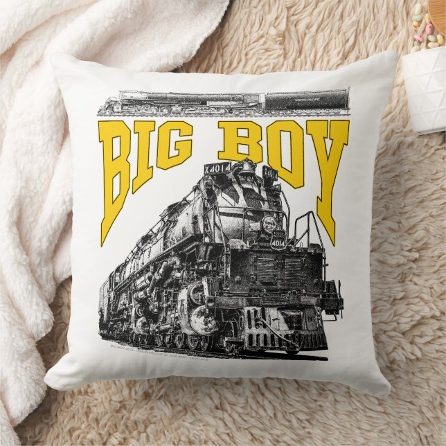 Big Boy 4014 Stoomlocomotief. Union Pacific Klasse Kussen (Deken)