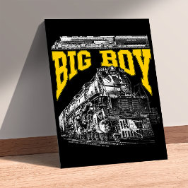 Big Boy 4014 Union Pacific Class 4000. Steam Loco. Poster