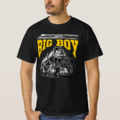 Big Boy 4014 Union Pacific Class 4000. Steam Loco. T-shirt (Voorkant)