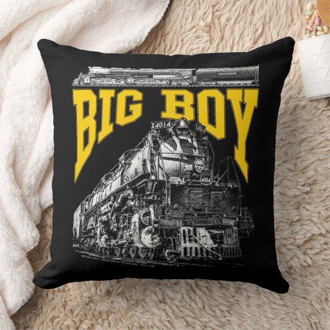 Big Boy 4014 Union Pacific Klasse 4000. Stoomlocom Kussen (Deken)