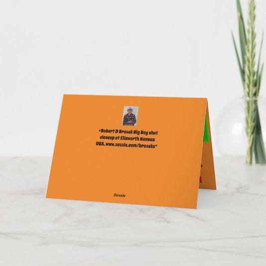 Big Boy 4014 Verjaardag Kaart (Achterkant)