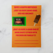 Big Boy 4014 Verjaardag Kaart (Binnen)